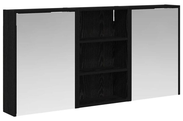 Zestaw szafek Łazienkowych z półką 3 szt. 126 x 16 x 62.5 cm