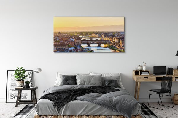 Obraz na płótnie Poranna Panorama Włoch