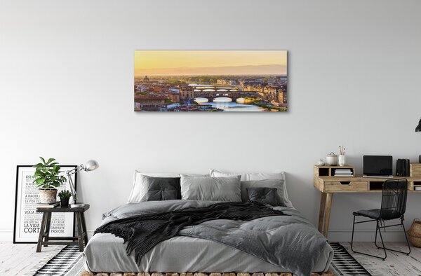 Obraz na płótnie Poranna Panorama Włoch