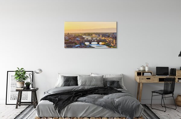 Obraz na płótnie Poranna Panorama Włoch