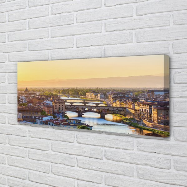 Obraz na płótnie Poranna Panorama Włoch