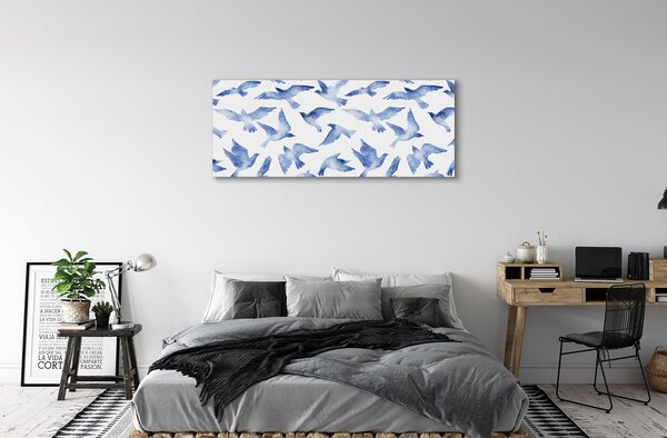 Obraz canvas na ścianę Ptaki w Stylu Malarskim