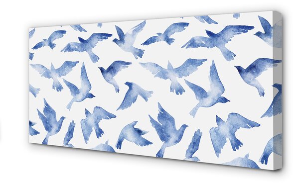 Obraz canvas na ścianę Ptaki w Stylu Malarskim