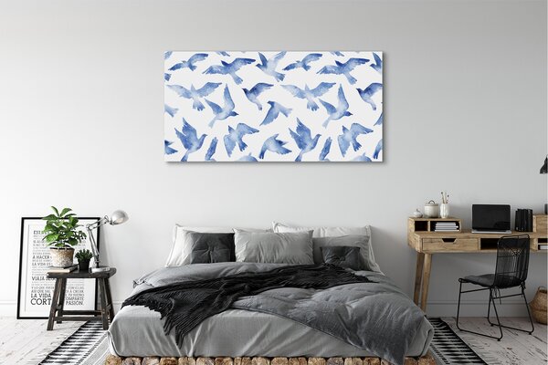 Obraz canvas na ścianę Ptaki w Stylu Malarskim