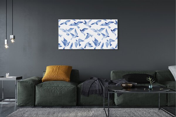 Obraz canvas na ścianę Ptaki w Stylu Malarskim