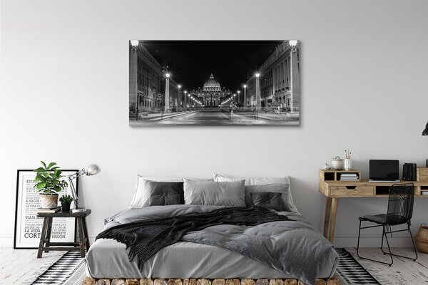 Obraz canvas na ścianę Droga do Zabytkowej Kaplicy