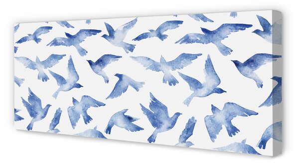 Obraz canvas na ścianę Ptaki w Stylu Malarskim