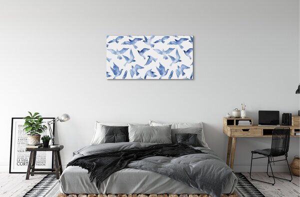 Obraz canvas na ścianę Ptaki w Stylu Malarskim