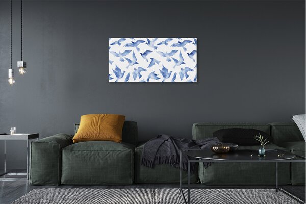 Obraz canvas na ścianę Ptaki w Stylu Malarskim