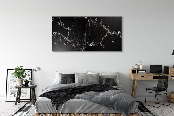 Obraz canvas na ścianę Dynamiczny Chlust Wody