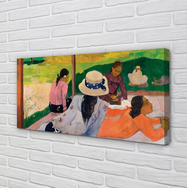 Obraz drukowany na płótnie Sjesta - Paul Gauguin