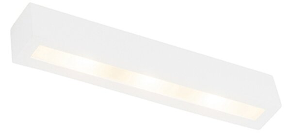 Nowoczesna lampa ścienna biała 3-punktowa - Tjada Novo Oswietlenie wewnetrzne