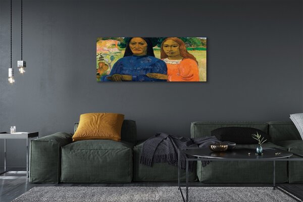 Obraz drukowany na płótnie Dwie kobiety - Paul Gauguin