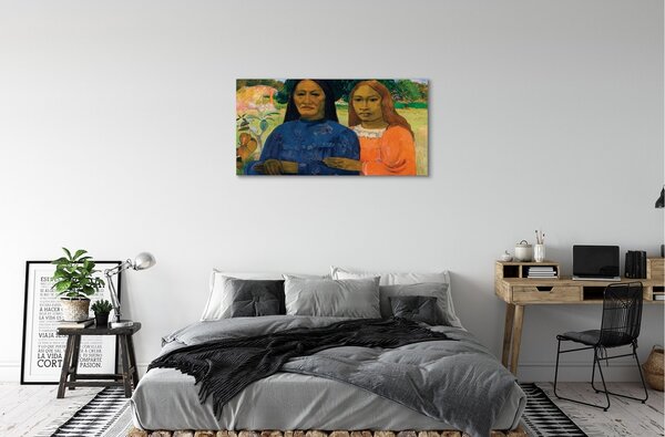 Obraz drukowany na płótnie Dwie kobiety - Paul Gauguin