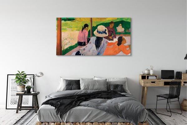 Obraz drukowany na płótnie Sjesta - Paul Gauguin