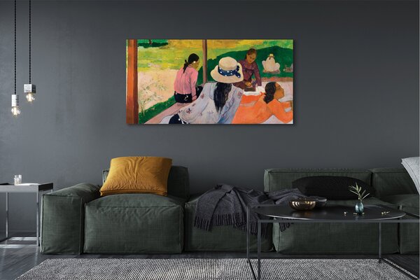 Obraz drukowany na płótnie Sjesta - Paul Gauguin