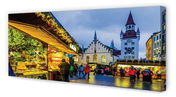 Zdjęcie na płótnie Świąteczny Rynek w Niemczech