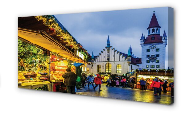 Zdjęcie na płótnie Świąteczny Rynek w Niemczech