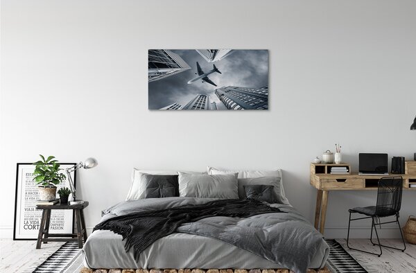 Obraz canvas na ścianę Podniebna Podróż nad Miastem