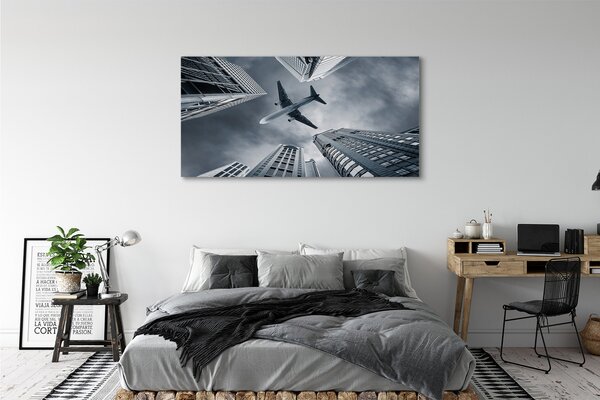Obraz canvas na ścianę Podniebna Podróż nad Miastem