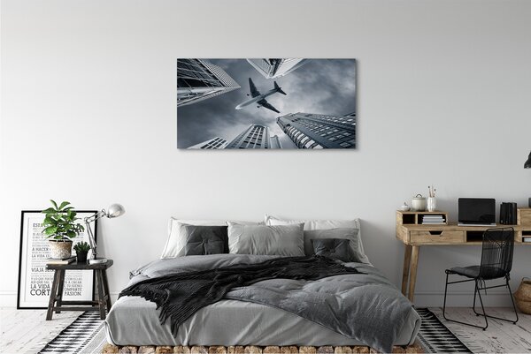 Obraz canvas na ścianę Podniebna Podróż nad Miastem