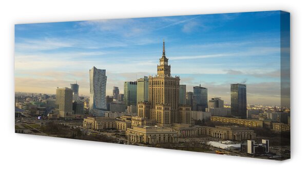 Zdjęcie na płótnie Nowoczesna Panorama Warszawy
