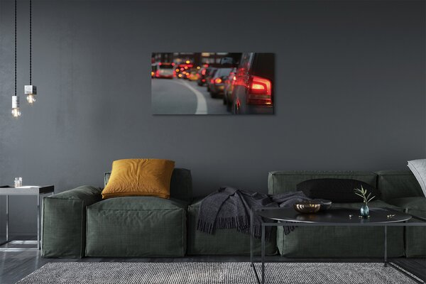 Obraz na płótnie Światła Nocnej Metropolii