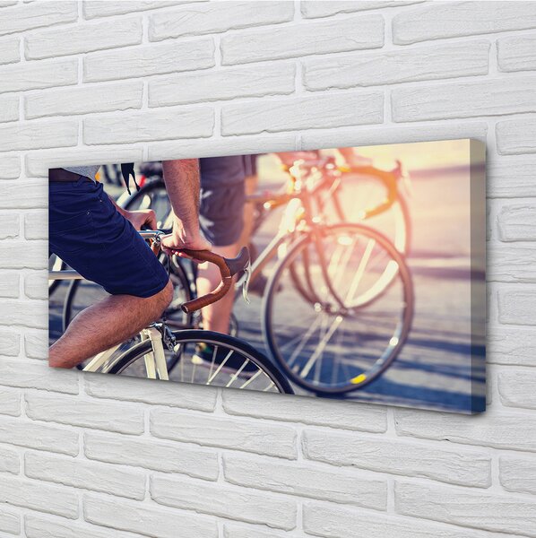 Obraz canvas na ścianę Wspólna Wyprawa Rowerowa