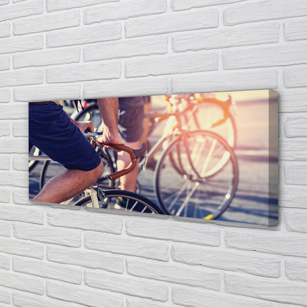Obraz canvas na ścianę Wspólna Wyprawa Rowerowa