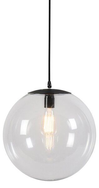 Nowoczesna lampa wisząca przezroczysta 35cm - Pallon Oswietlenie wewnetrzne