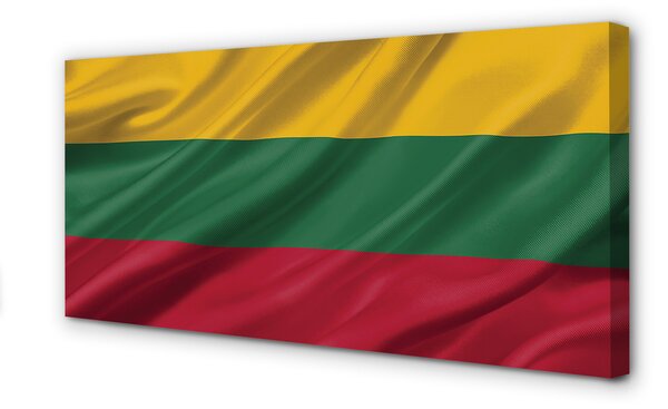 Fotoobraz na płótnie Flaga Litwy