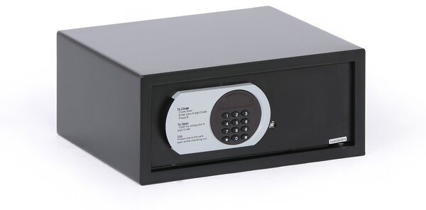 Sejf hotelowy z zamkiem elektronicznym, 195 x 437 x 380 mm