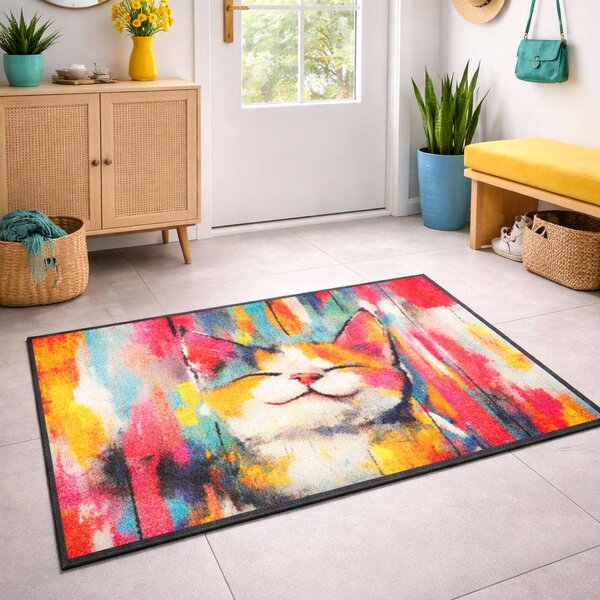 Wycieraczka Color Cat 50x75 cm