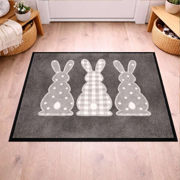 Wycieraczka Bunny Trio 50x75 cm