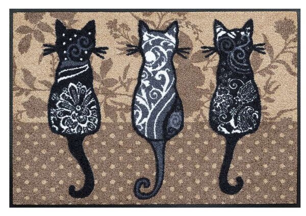 Wycieraczka Cat Trio 50x75 cm