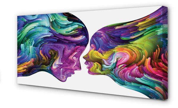 Duży obraz na płótnie Ludzie i Mazy