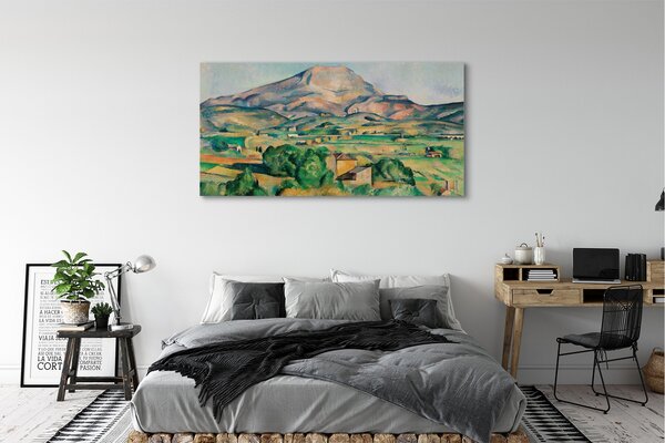 Zdjęcie na płótnie Góra św. Wiktorii - Paul Cézanne