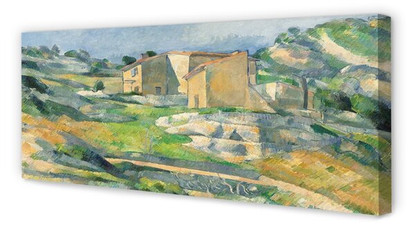 Fotoobraz na płótnie Domy w Prowansji - Paul Cézanne
