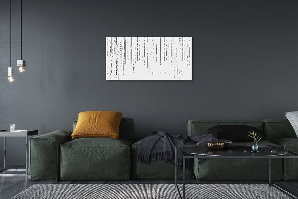 Obraz canvas na ścianę Nowoczesny Wzór w Kropki i Paski