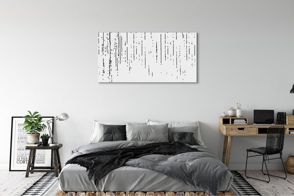 Obraz canvas na ścianę Nowoczesny Wzór w Kropki i Paski