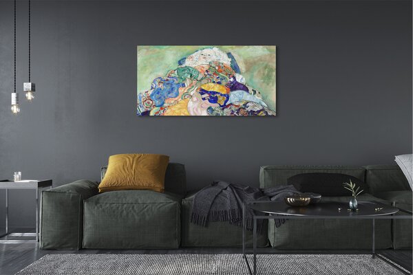 Zdjęcie na płótnie Dziecko (kołyska) - Gustav Klimt