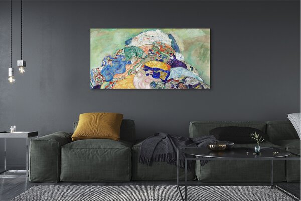Zdjęcie na płótnie Dziecko (kołyska) - Gustav Klimt