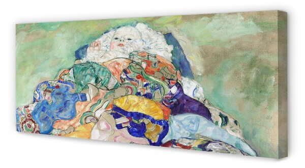Zdjęcie na płótnie Dziecko (kołyska) - Gustav Klimt