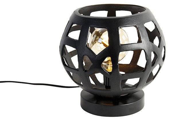 Industrialna lampa stołowa czarna - Bobby Oswietlenie wewnetrzne