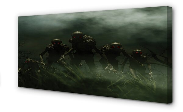 Obraz na płótnie Zombie w Chmurach