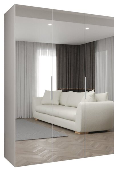 Szafa uchylna otwierana Marbella 3 150 wys. 202 cm biaÅy + u. kaszmir