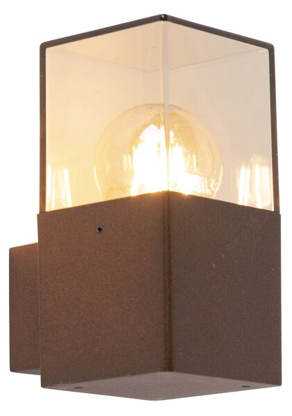 Zewnetrzna Przemysłowy Kinkiet / Lampa scienna zewnętrzny rdzawobrązowy IP44 - Denmark Oswietlenie zewnetrzne