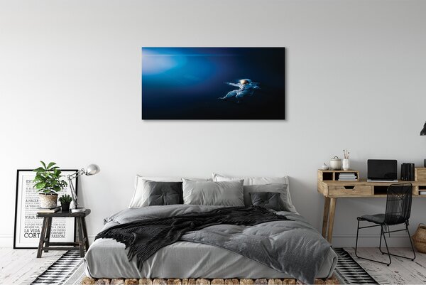 Obraz canvas na ścianę Astronauta w Kosmosie