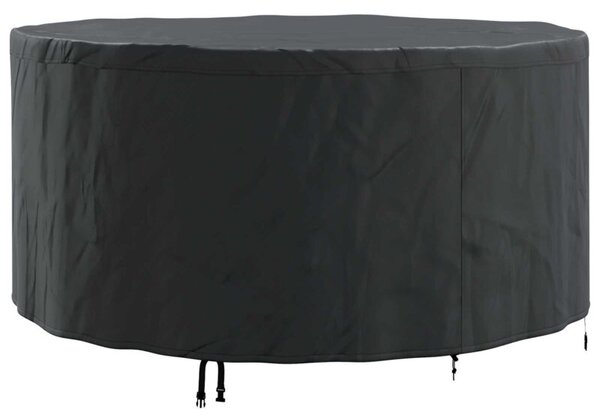 Pokrowiec na meble ogrodowe oksford 210d, wodoodporny i odporny na uv, czarny, 182 x 182 x 71 cm