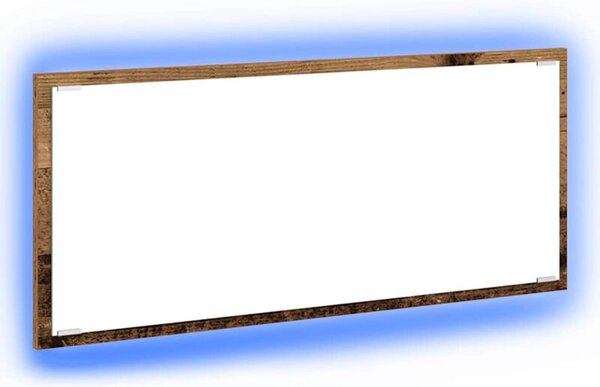 Lustro stare drewno 90 x 8,5 x 37 cm materiaÅ drewnopochodny